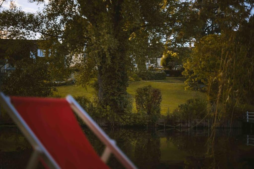 Le Chalet Du Bout Du Monde, En Bord De Riviere ! Grez-sur-Loing Εξωτερικό φωτογραφία