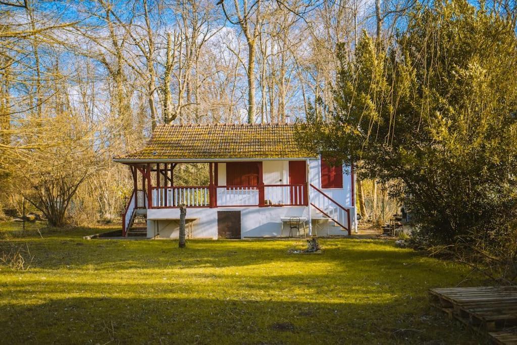 Le Chalet Du Bout Du Monde, En Bord De Riviere ! Grez-sur-Loing Εξωτερικό φωτογραφία